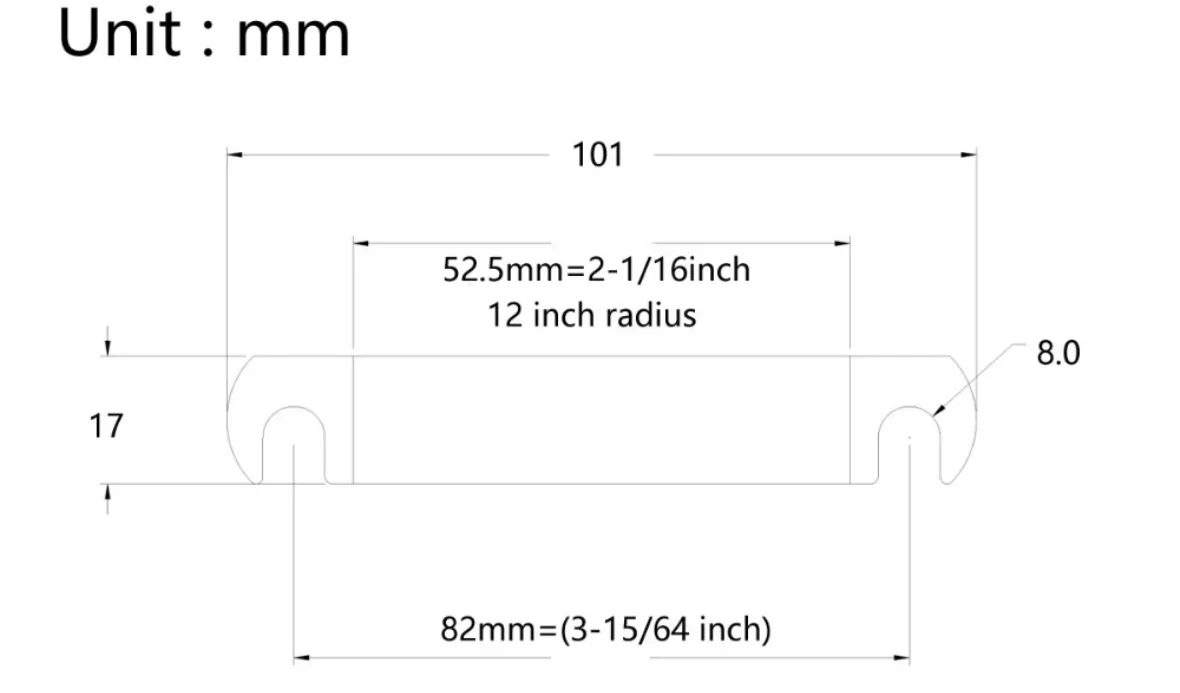 Gold Wilkinson Guitar Bridge for Les Paul 6 Gold Wilkinson Guitar Bridge for Les Paul - Image 6