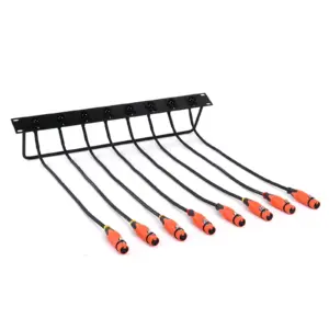 8-Port XLR Jumper Panel for Audio Systems 17 S710ec85aaedd49fdac3ffa3f108e43dfR