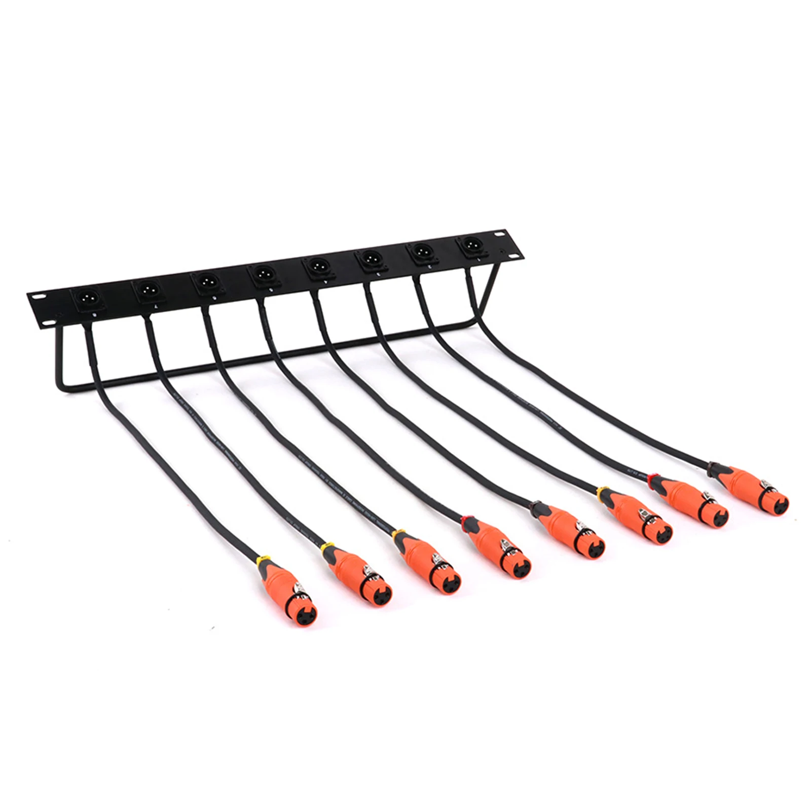 8-Port XLR Jumper Panel for Audio Systems 8 8-Port XLR Jumper Panel for Audio Systems - Image 8