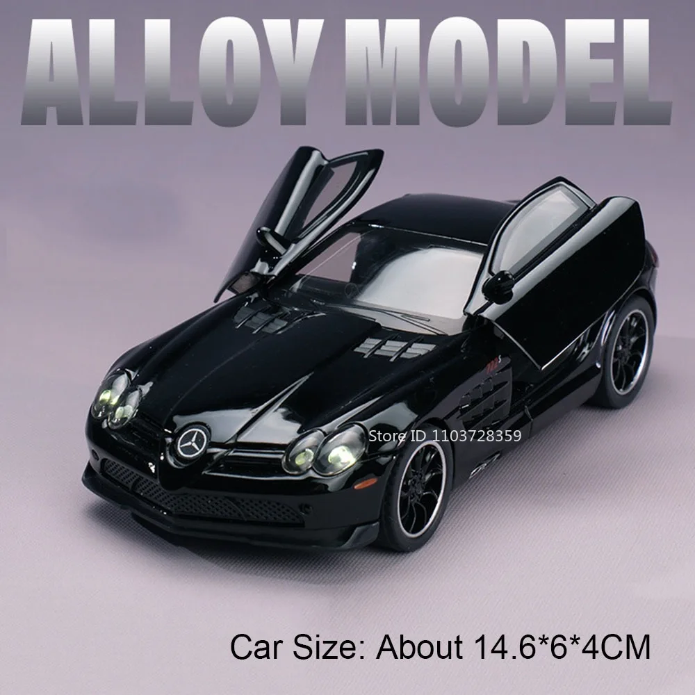 Mercedes-Benz SLR 772S 1:32 Diecast Model 8 Mercedes-Benz SLR 772S 1:32 Diecast Model - Image 8