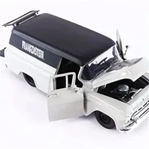 Vintage Frankenstein 1957 Chevy Suburban Diecast Model 9 S713775ad4ef94516a43568749c4cb5d3b