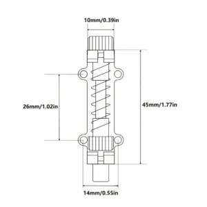 Brass Tremolo Stabilizer for Electric Guitars 12 S713bcae0f405496186a4f201e43d984aW