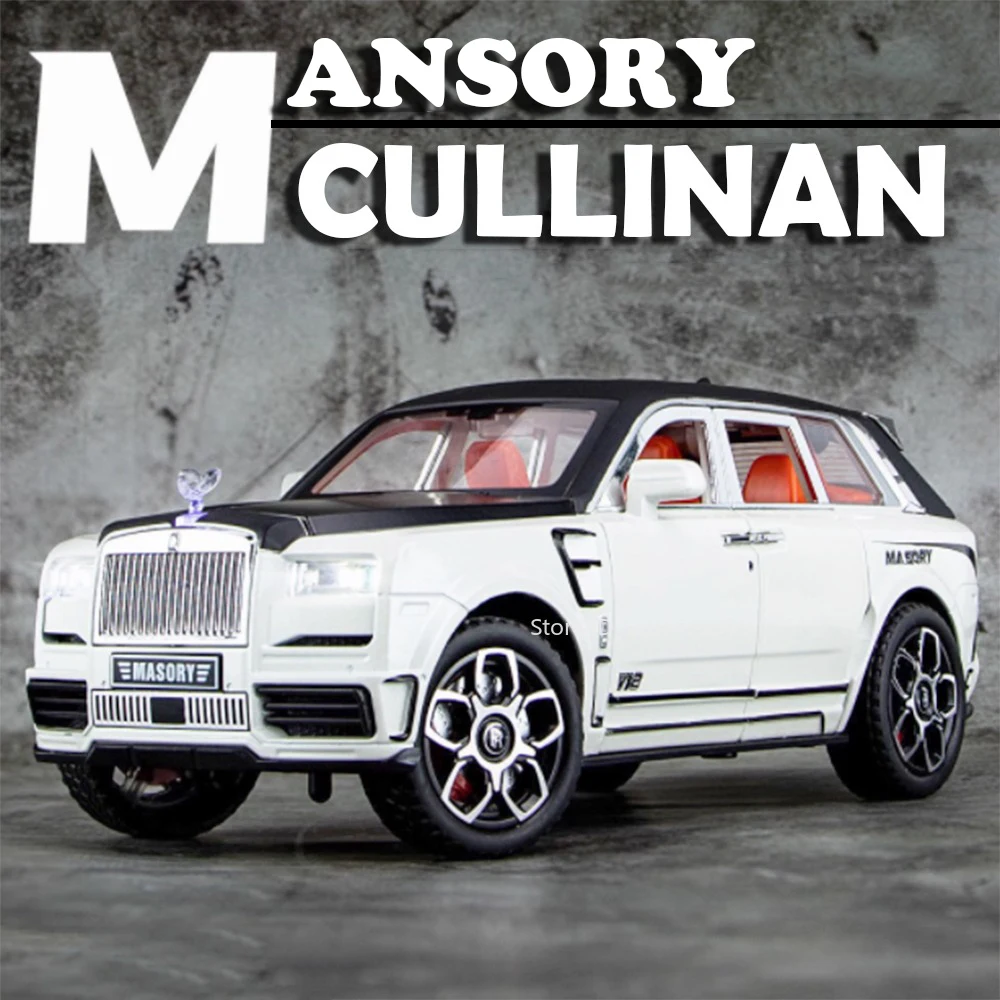Diecast Rolls-Royce Cullinan Model 1:24 Scale 6 Diecast Rolls-Royce Cullinan Model 1:24 Scale - Image 6