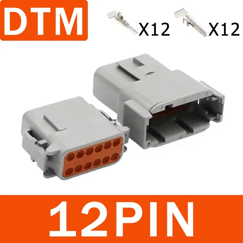 Waterproof Automotive DTM Connector 2-12 Pin Set 9 Waterproof Automotive DTM Connector 2-12 Pin Set - Image 9