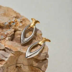 Modern Stainless Steel Geometric Earrings 11 S717b595646ed40efb0c96643c1326c6eQ