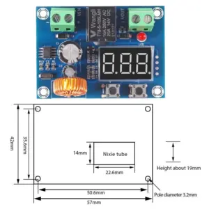 XH-M609 DC Voltage Protection Module 6V-60V 8 S7186aaa737b24c328de466aefd1778a8A