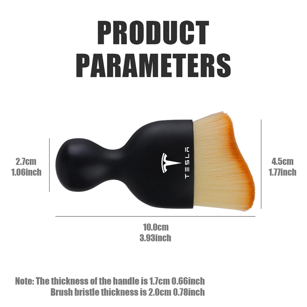 Car Interior Soft Dusting Brush for Tight Spaces 4 Car Interior Soft Dusting Brush for Tight Spaces - Image 4