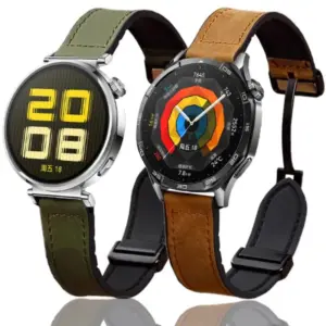 Leather Strap for Huawei Watch GT 5 4, 18/20/22mm