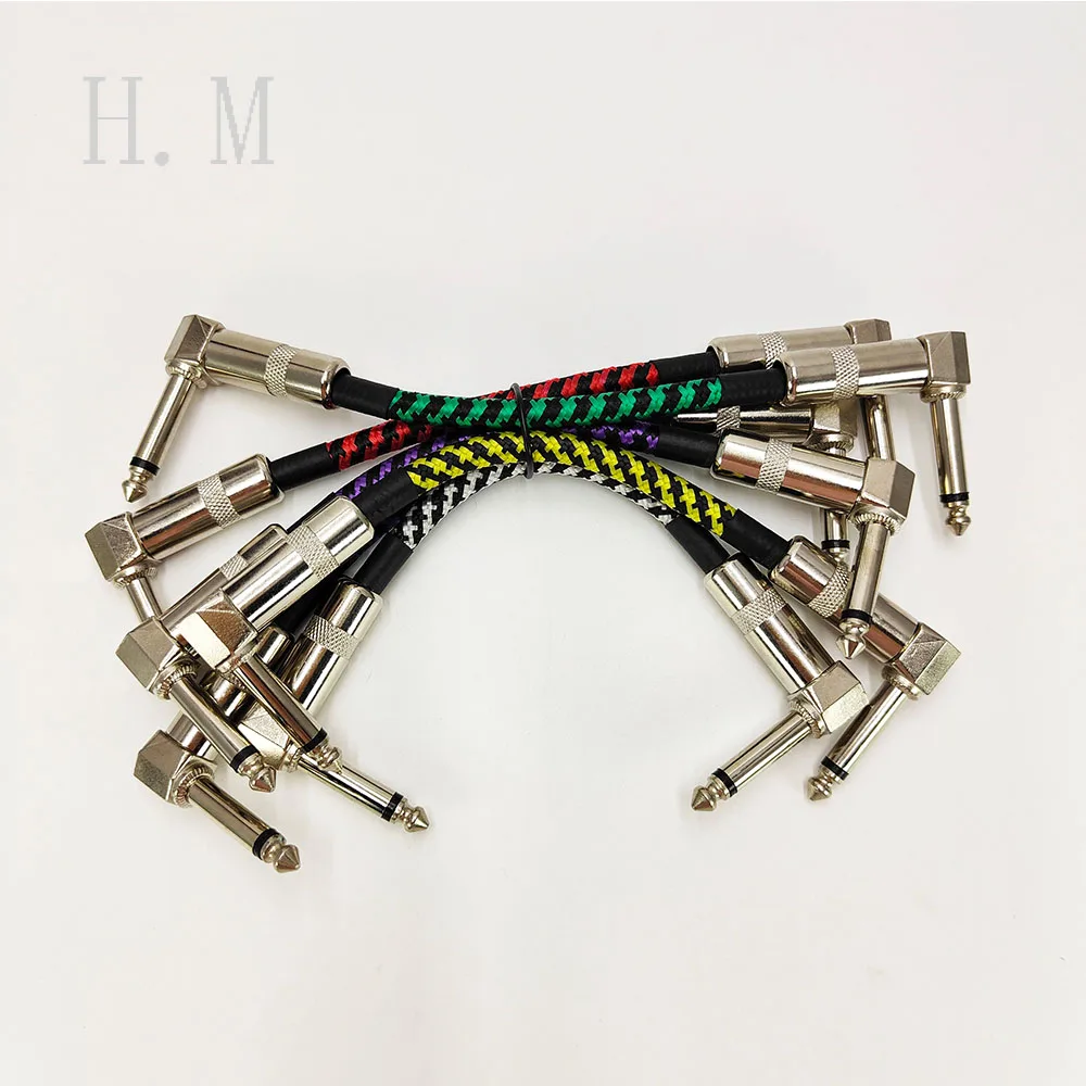 Vibrant 15cm Guitar Effect Patch Cables Set 3 Vibrant 15cm Guitar Effect Patch Cables Set - Image 3
