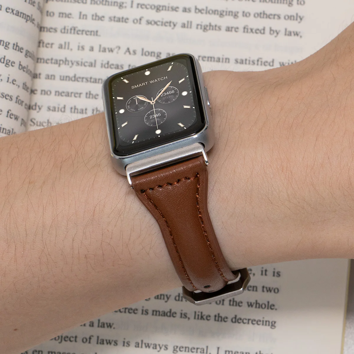 Leather Band for Galaxy Fit 3 20mm 3 Leather Band for Galaxy Fit 3 20mm - Image 3