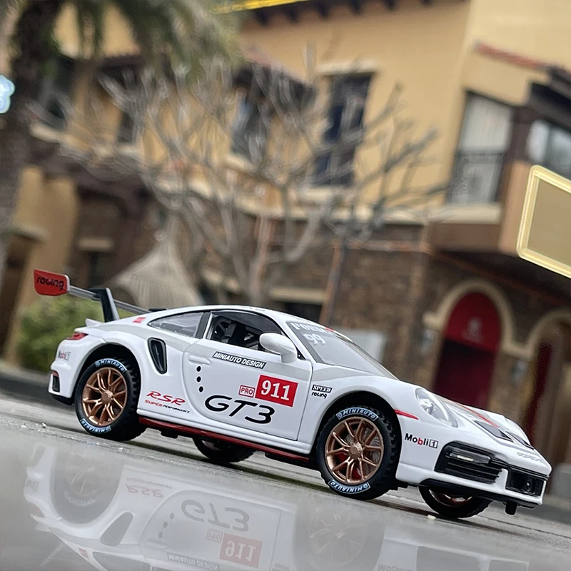 Porsche 911 GT3 Turbo S Model Ornament 1:32 Scale 2 Porsche 911 GT3 Turbo S Model Ornament 1:32 Scale - Image 2