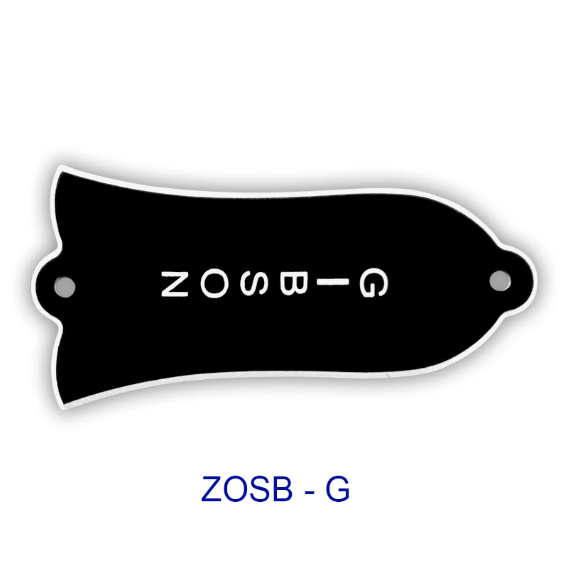 Gibson Les Paul Black Truss Rod Cover Plate 6 Gibson Les Paul Black Truss Rod Cover Plate - Image 6