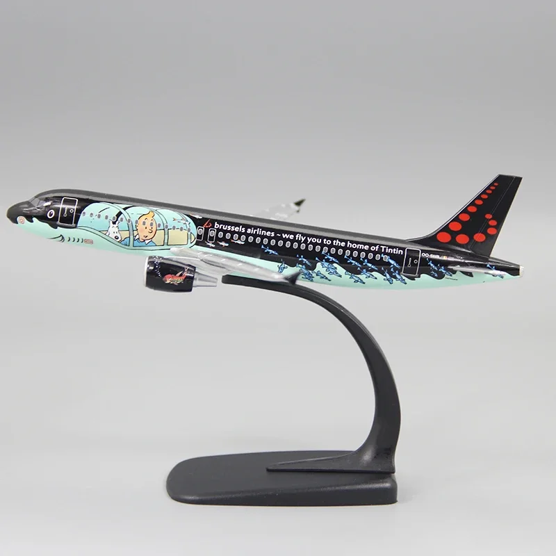 Vibrant Brussels Airlines Airbus A320 Model 5 Vibrant Brussels Airlines Airbus A320 Model - Image 5