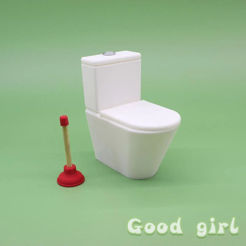 Realistic Dollhouse Toilet Seat in 1/12 Scale 4 Realistic Dollhouse Toilet Seat in 1/12 Scale - Image 4