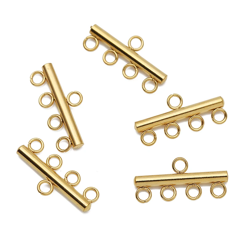 Stainless Steel Multi-Strand Jewelry Connectors 8 Stainless Steel Multi-Strand Jewelry Connectors - Image 8