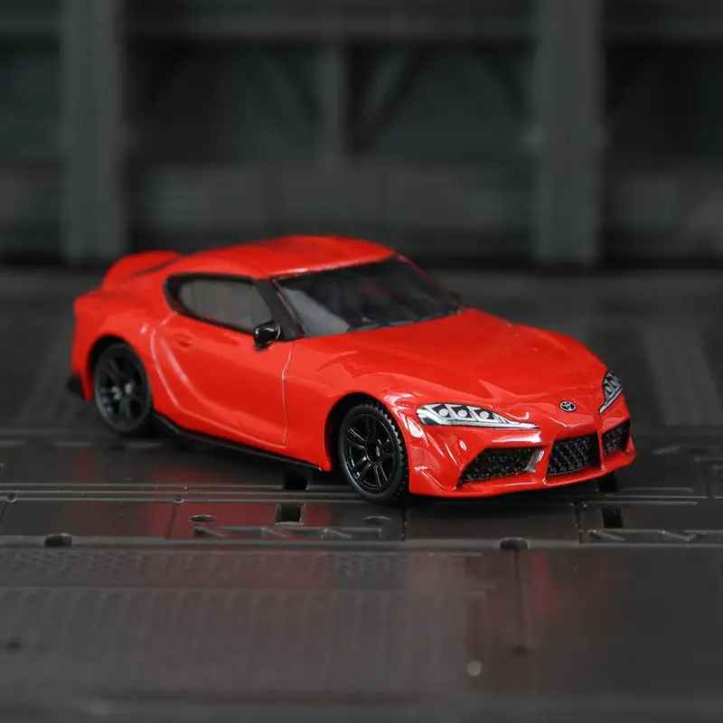 Vibrant Red Toyota GR Supra Diecast Model 2 Vibrant Red Toyota GR Supra Diecast Model - Image 2