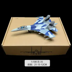 Soviet Su-27 Fighter Model 1:100 Scale 15 S72023290ac5f4128b13df6b321e30a3dl