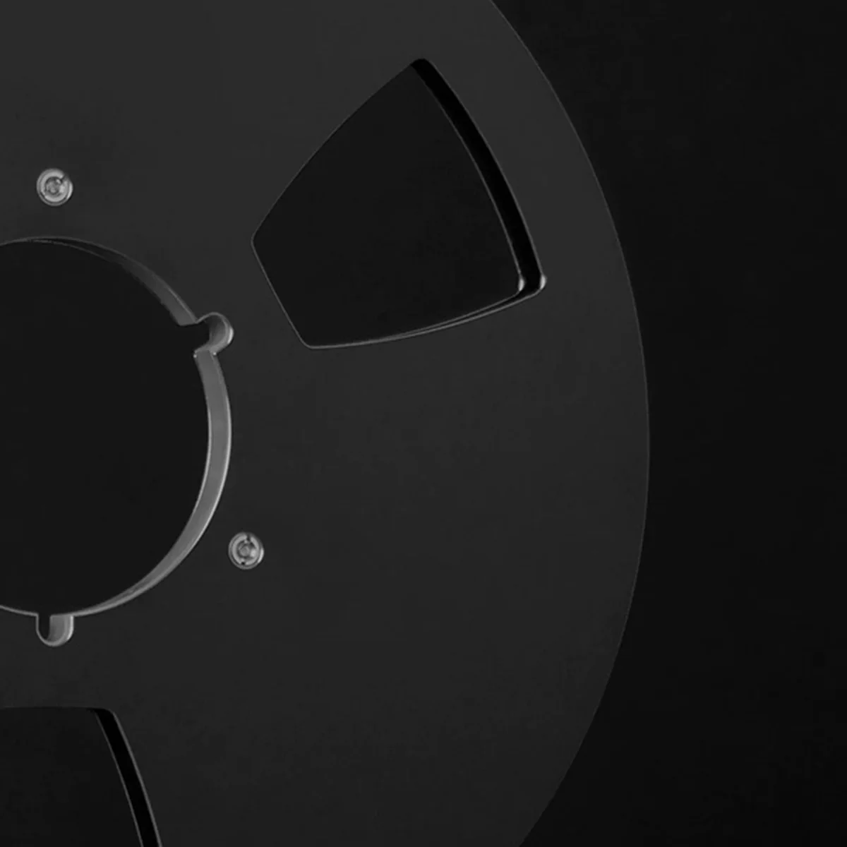 10-Inch Black Aluminum Tape Reel for Reels 6 10-Inch Black Aluminum Tape Reel for Reels - Image 6