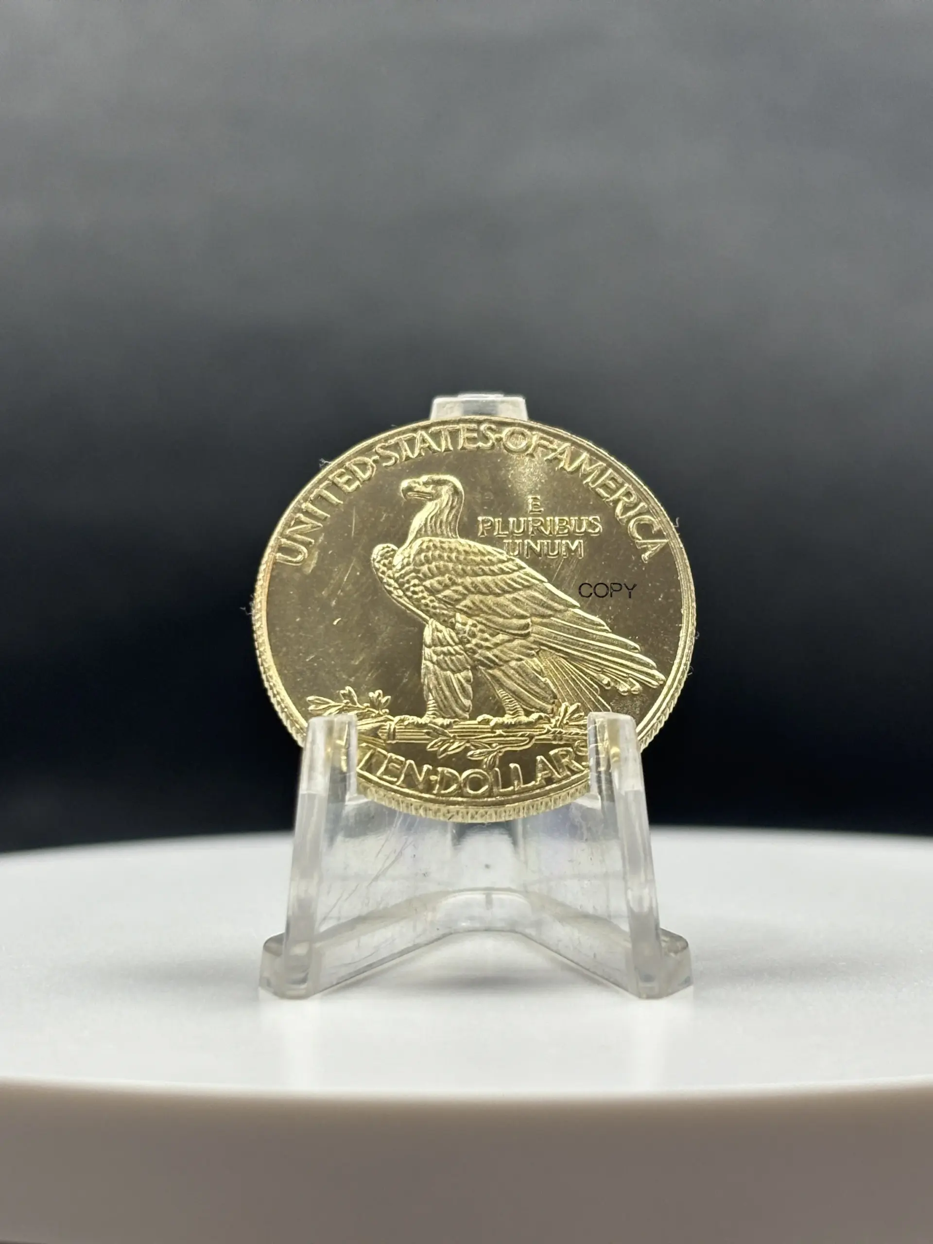 Authentic 1907 US Gold Coin Replica 4 Authentic 1907 US Gold Coin Replica - Image 4