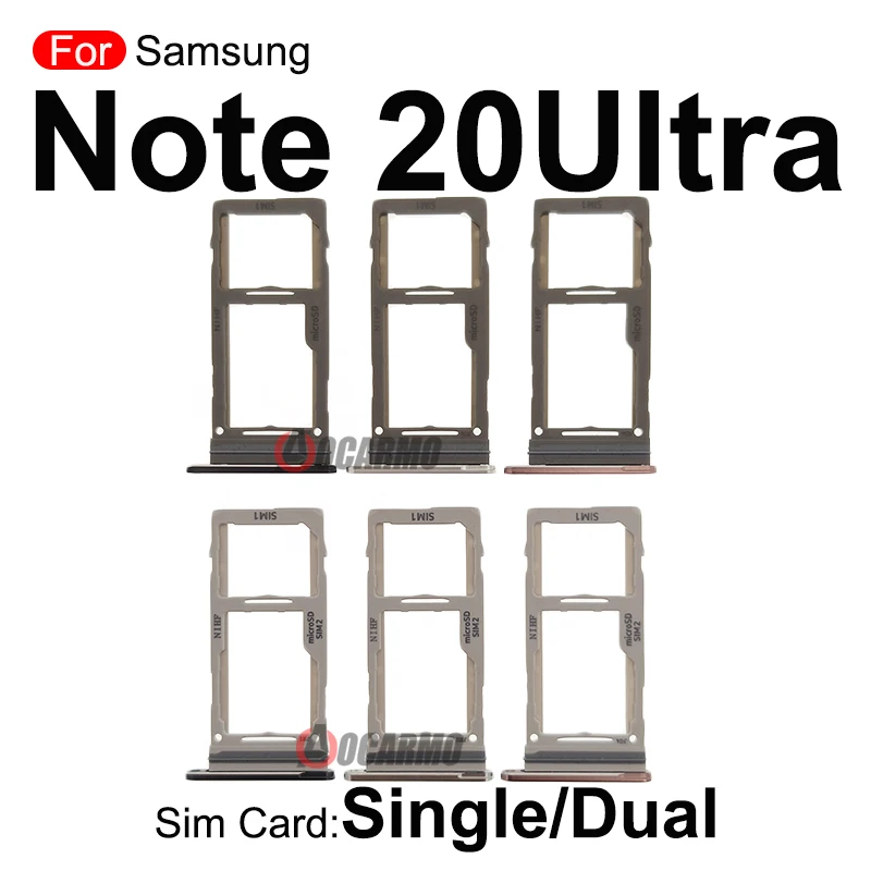 Galaxy Note 20 Ultra SIM Tray Replacement in Black 2 Galaxy Note 20 Ultra SIM Tray Replacement in Black - Image 2