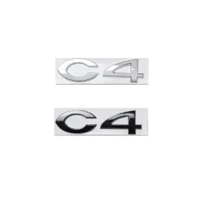 Citroen C5 3D Badge Set in Chrome & Black 10 S724b3ad500344735af97baf0020649e1M