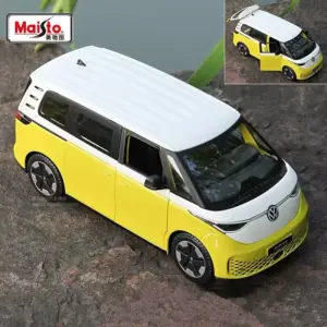 Volkswagen ID BUZZ 1:24 Diecast Model Orange-Yellow 9 S726ca01fd46441ce98ab898bd12006c9o