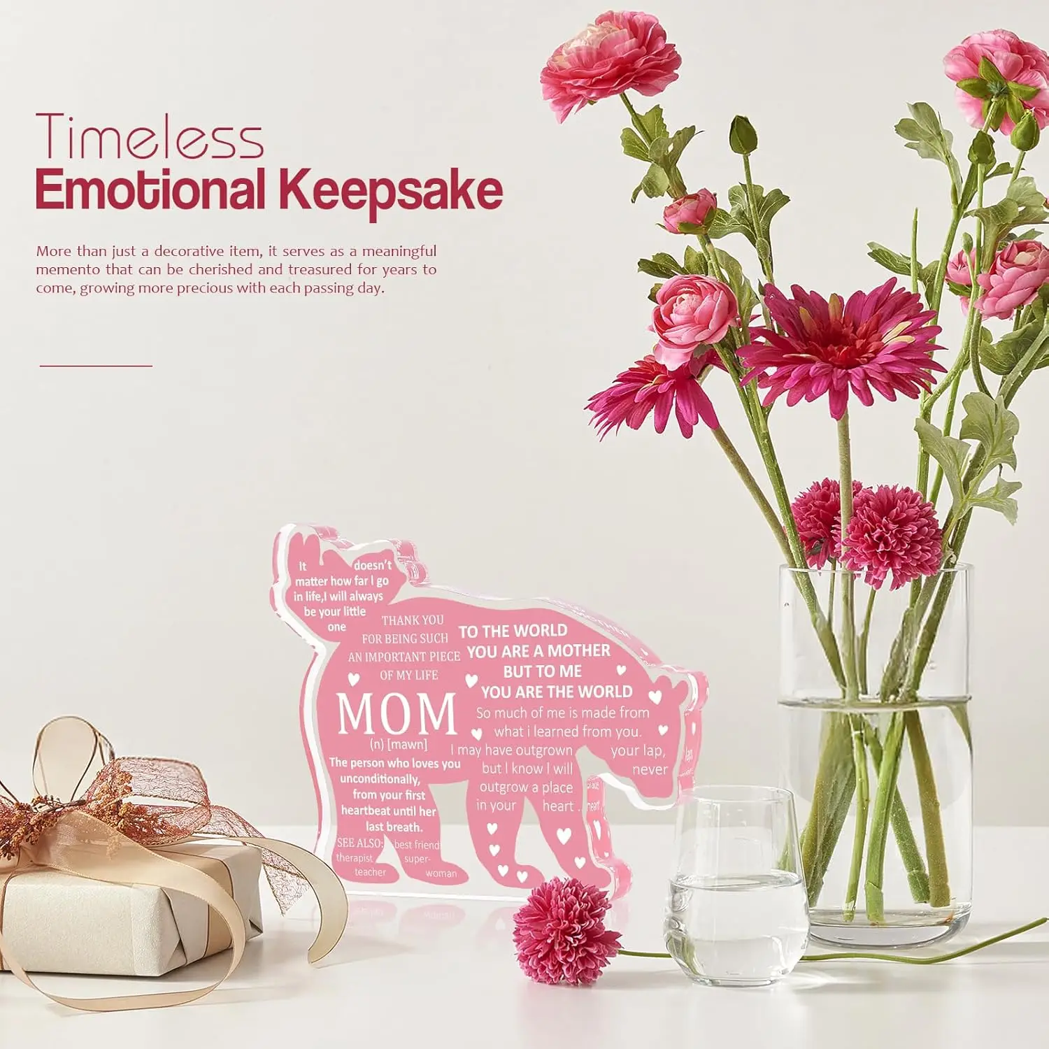 Mama Bear Heartfelt Desk Plaque 3 Mama Bear Heartfelt Desk Plaque - Image 3