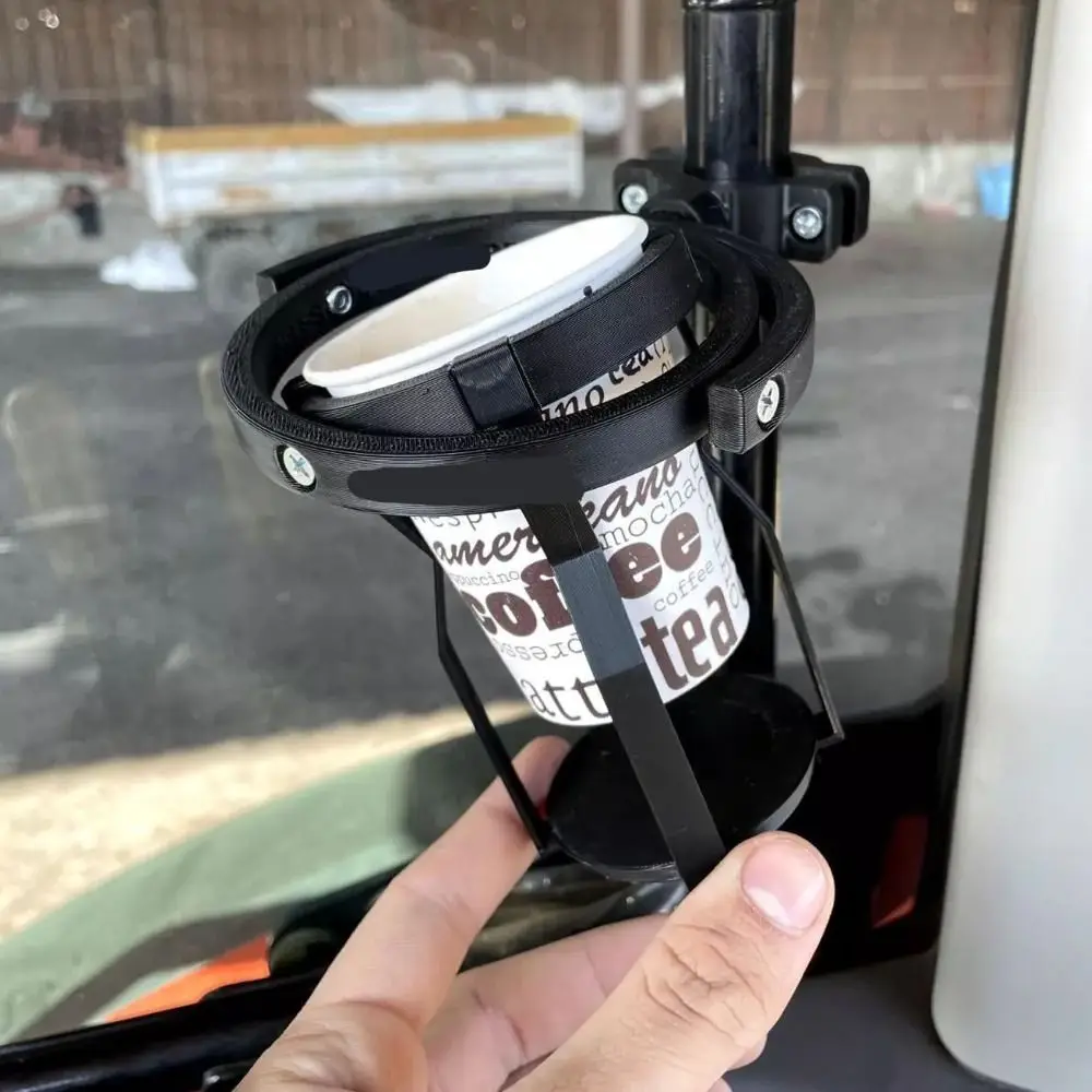 Gyroscopic Motorcycle Cup Holder with Clamp 2 Gyroscopic Motorcycle Cup Holder with Clamp - Image 2