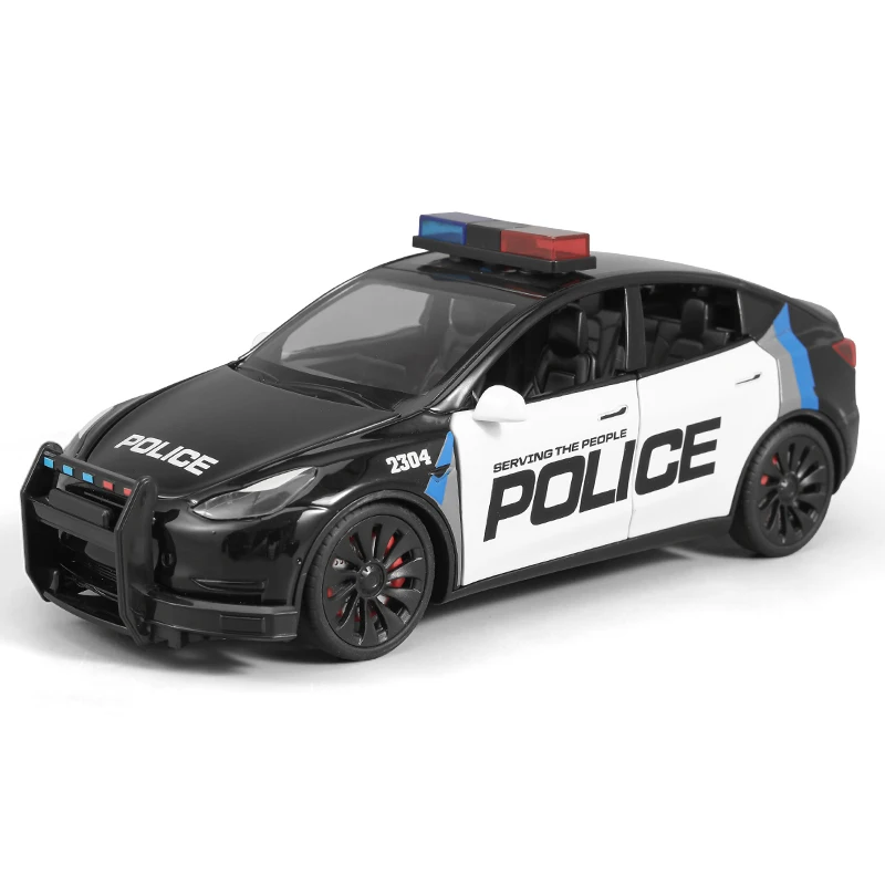 Police Tesla Model S Diecast Collection Piece 9 Police Tesla Model S Diecast Collection Piece - Image 9