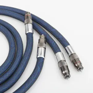 Premium Copper-Silver RCA Interconnect Cable 11 S7292ac49f19f480e9c7494ee7e33057ah