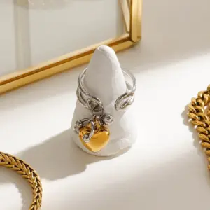 Stainless Steel Double Heart Ring Size 7 10 S72afc58acb514478a7ea32b8cfcca332X 1