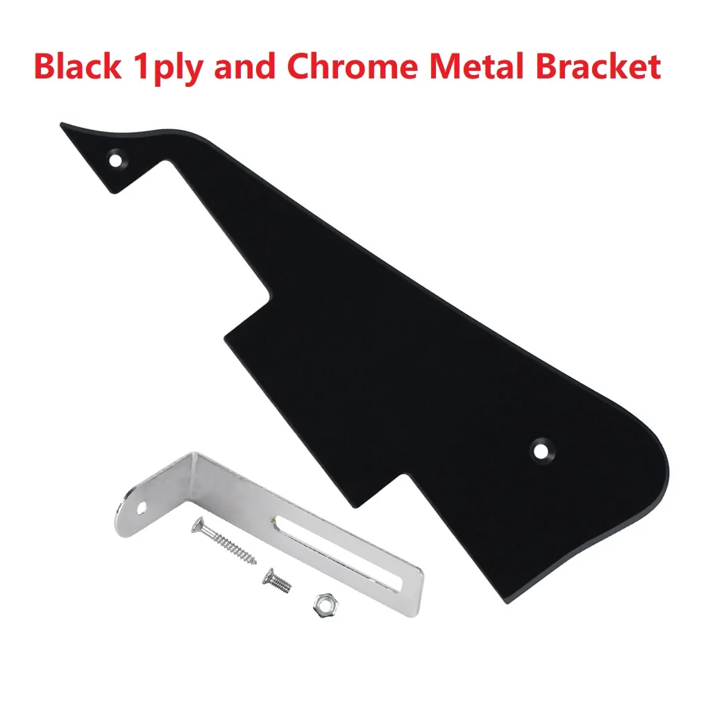 Black Pickguard Set for Les Paul Guitars 8 Black Pickguard Set for Les Paul Guitars - Image 8