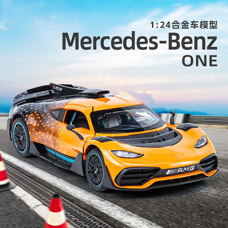 Mercedes-Benz AMG ONE GTR 1:24 Die-Cast Model Car 2 Mercedes-Benz AMG ONE GTR 1:24 Die-Cast Model Car - Image 2