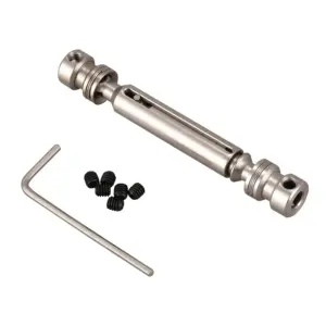 Silver RC Rear Drive Shaft for 1/12 Scale Vehicles 14 S72dcd15d74a94289971d0bd0c7673690k