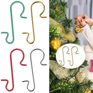 Colorful Metal S-Shaped Christmas Hooks (Set of 40) 11 S72f66a9a3c5e4c98beddf650a7ce5531D