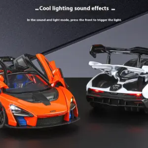 Purple McLaren Senna 1:24 Scale Diecast Model 11 S730a1b34ca38421ca7179ab557eacf64e