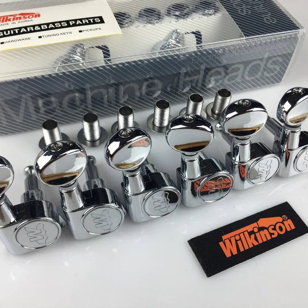 Wilkinson WJN-05 Chrome Guitar Tuners Set 3 Wilkinson WJN-05 Chrome Guitar Tuners Set - Image 3