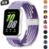 Vibrant Nylon Braided Strap for Samsung Galaxy Fit 3