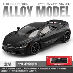 Yellow McLaren 720S Alloy Model 1/18 Scale 15 S732800e6447c40ec8617d0c65f8b67efT