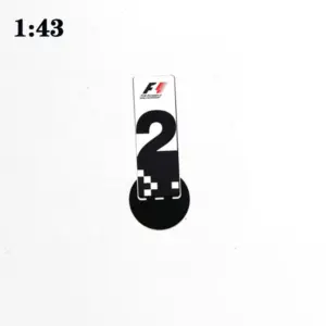 1:43 Scale F1 Racing Ranking Plaque Model 19 S733acd54258e4d7097bc8f1321ccbf01k