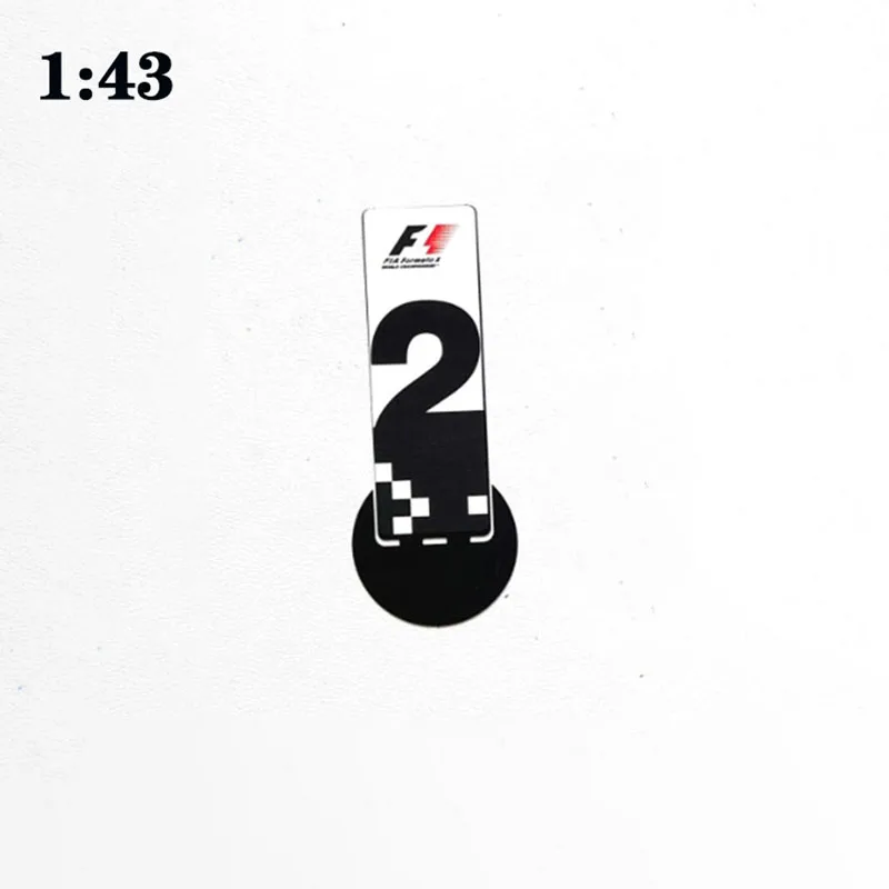 1:43 Scale F1 Racing Ranking Plaque Model 10 1:43 Scale F1 Racing Ranking Plaque Model - Image 10