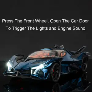 1:24 Scale Iridescent Supercar Model 15 S7350e829fe354b1ea0fe14daae7320c11