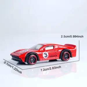 1:64 Scale Red Die-Cast Sports Car Model 11 S735f55b126334158bc68e3dd97654054C