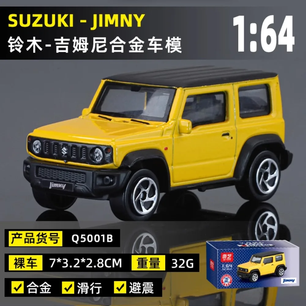 Vibrant Lime Green Suzuki Jimny Diecast Model 9 Vibrant Lime Green Suzuki Jimny Diecast Model - Image 9
