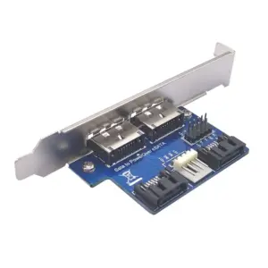 Blue SATA Expansion Card with eSATA & USB 2.0 11 S7371d70bca6148858b7e4b812eba0729Z