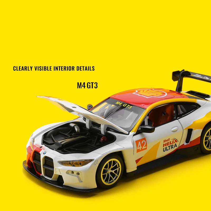 BMW M4 GT3 Diecast Model 1:24 Scale 5 BMW M4 GT3 Diecast Model 1:24 Scale - Image 5