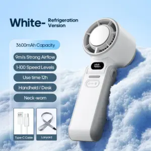 Portable Handheld Cooling Fan with 3600mAh Battery 15 S7381ce57d53f4528a5d553cdf3363679l 2