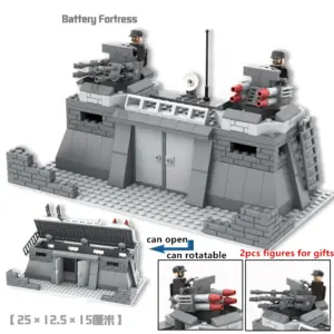 Military Garrison Base Building Set 7 S73874aa3b93741bd9328d1a5039e0bdbz 2
