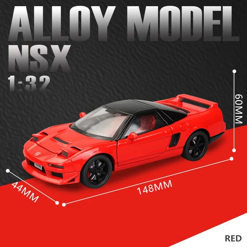 1:32 Honda NSX Diecast Model in Silver 9 1:32 Honda NSX Diecast Model in Silver - Image 9
