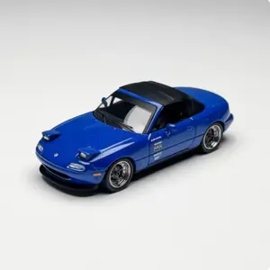 Blue Mazda MX-5 1/64 Scale Diecast Model 10 S73b3c6fef14847fe98973355c6a2d312E